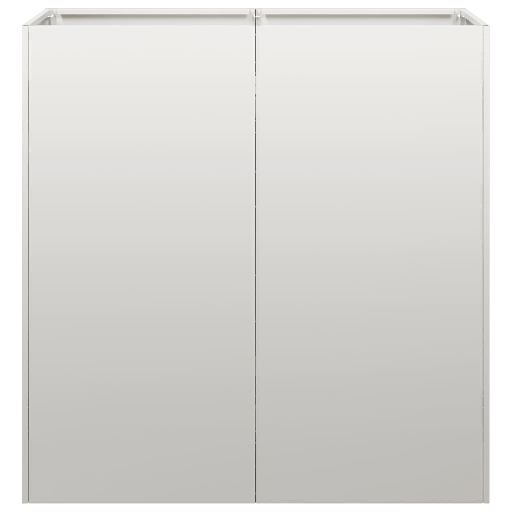 Ζαρντινιέρα 80x40x80 εκ. από Ανοξείδωτο Ατσάλι - Pakobazaar