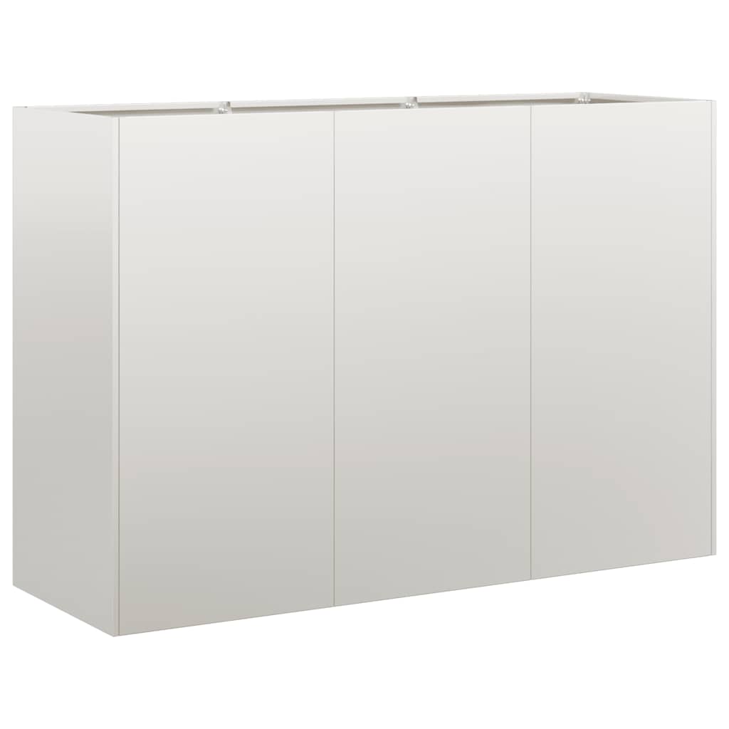 Ζαρντινιέρα 120x40x80 εκ. από Ανοξείδωτο Ατσάλι