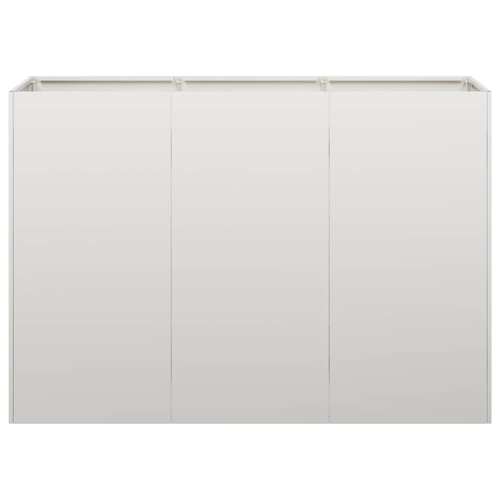 Ζαρντινιέρα 120x40x80 εκ. από Ανοξείδωτο Ατσάλι