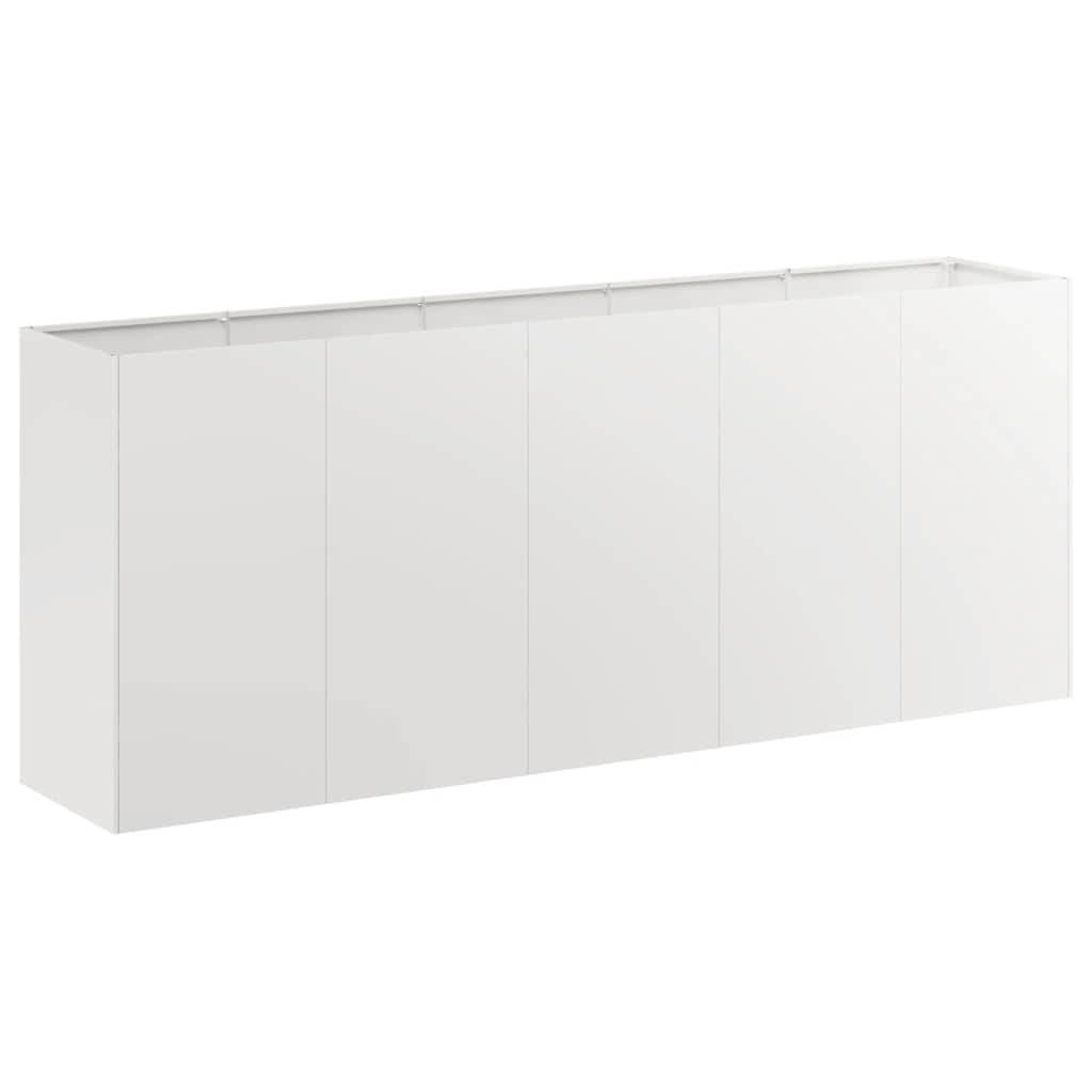 Ζαρντινιέρα 200x40x80 εκ. από Ανοξείδωτο Ατσάλι