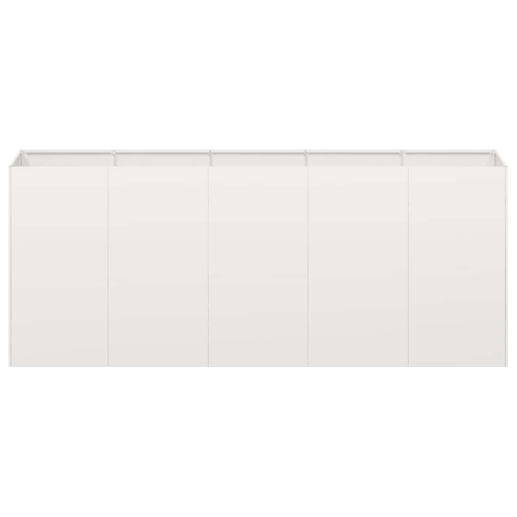 Ζαρντινιέρα 200x40x80 εκ. από Ανοξείδωτο Ατσάλι