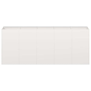 Ζαρντινιέρα 200x40x80 εκ. από Ανοξείδωτο Ατσάλι