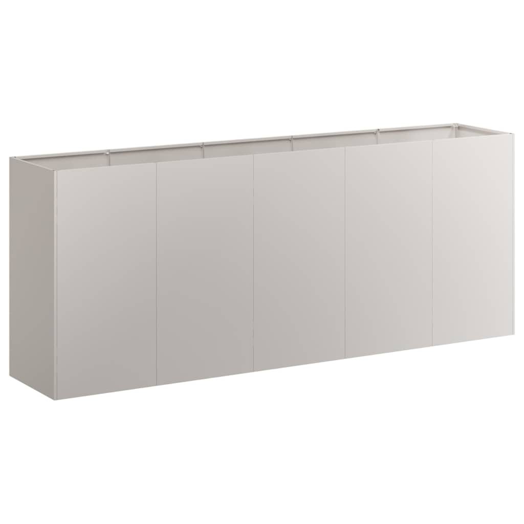 Ζαρντινιέρα 200x40x80 εκ. Ατσάλι Σκληρυθέν στον Αέρα - Pakobazaar