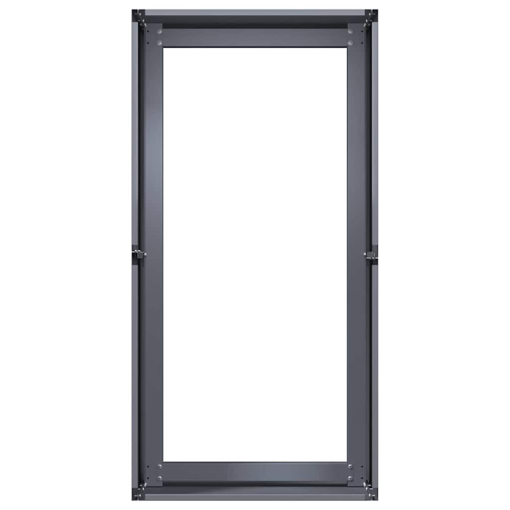 Ζαρντινιέρα Ανθρακί 40x80x40 εκ. από Χάλυβα Ψυχρής Έλασης