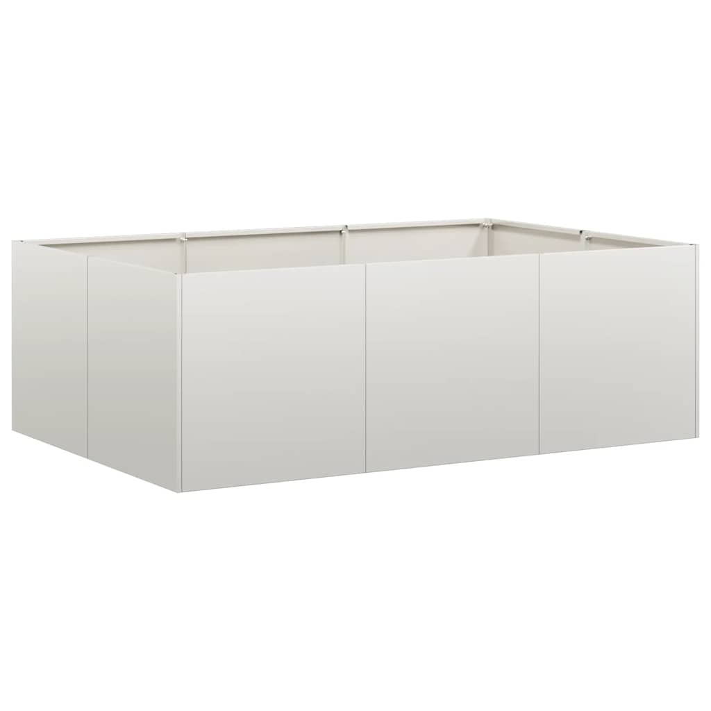 Ζαρντινιέρα 120x80x40 εκ. από Ανοξείδωτο Ατσάλι - Pakobazaar
