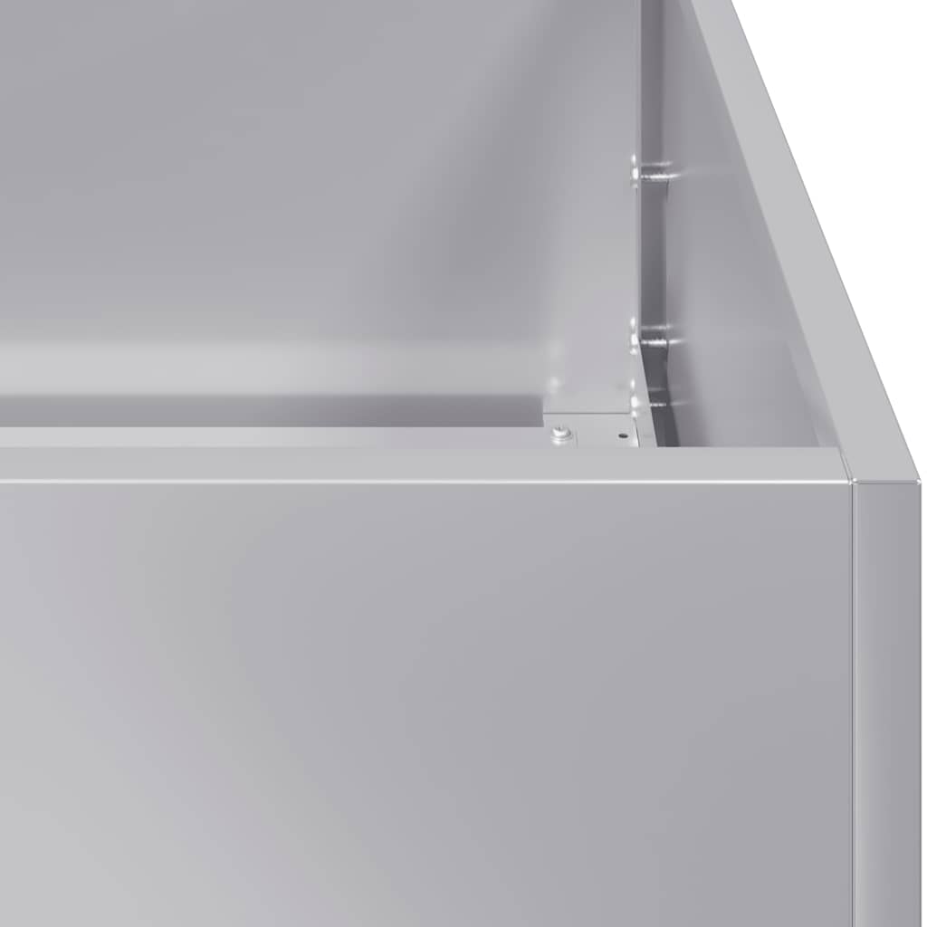Ζαρντινιέρα 280x80x40 εκ. από Γαλβανισμένο Ατσάλι