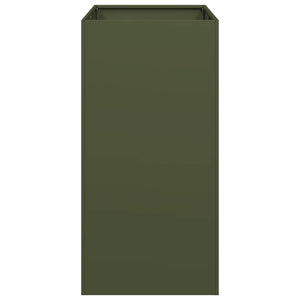 Ζαρντινιέρα Λαδί 40x80x80 εκ. από Χάλυβα