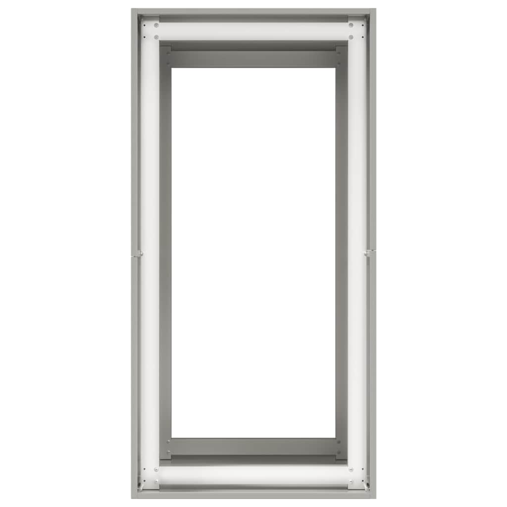 Ζαρντινιέρα 40x80x80 εκ. από Ανοξείδωτο Ατσάλι