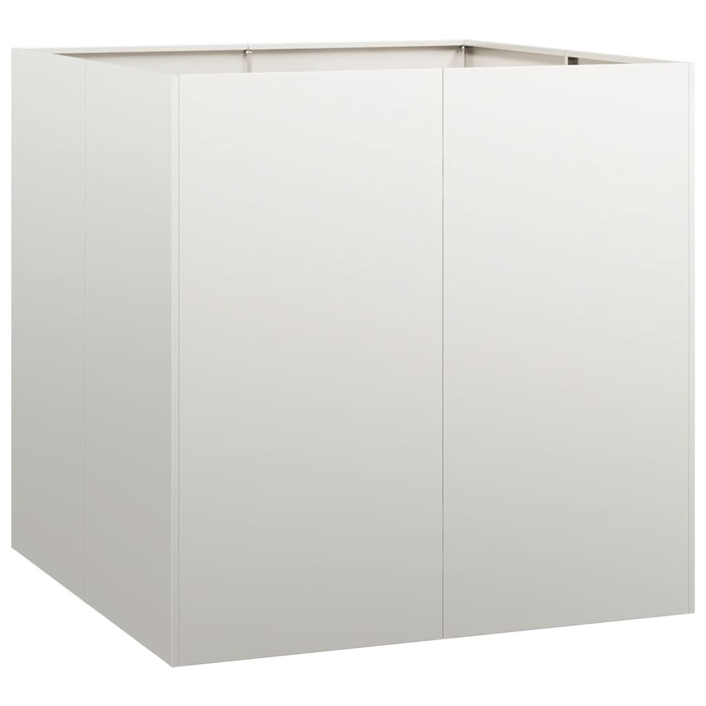 Ζαρντινιέρα 80x80x80 εκ. από Ανοξείδωτο Ατσάλι