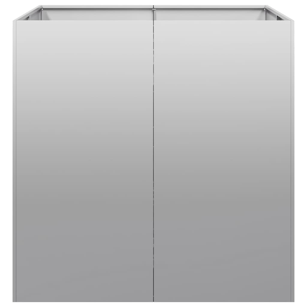 Ζαρντινιέρα 80x80x80 εκ. από Γαλβανισμένο Ατσάλι - Pakobazaar