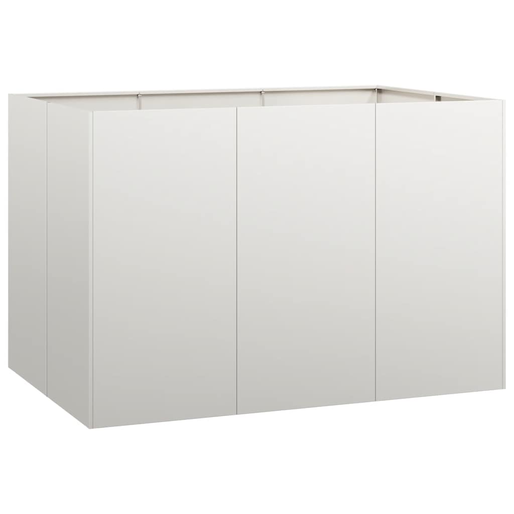 Ζαρντινιέρα 120x80x80 εκ. από Ανοξείδωτο Ατσάλι