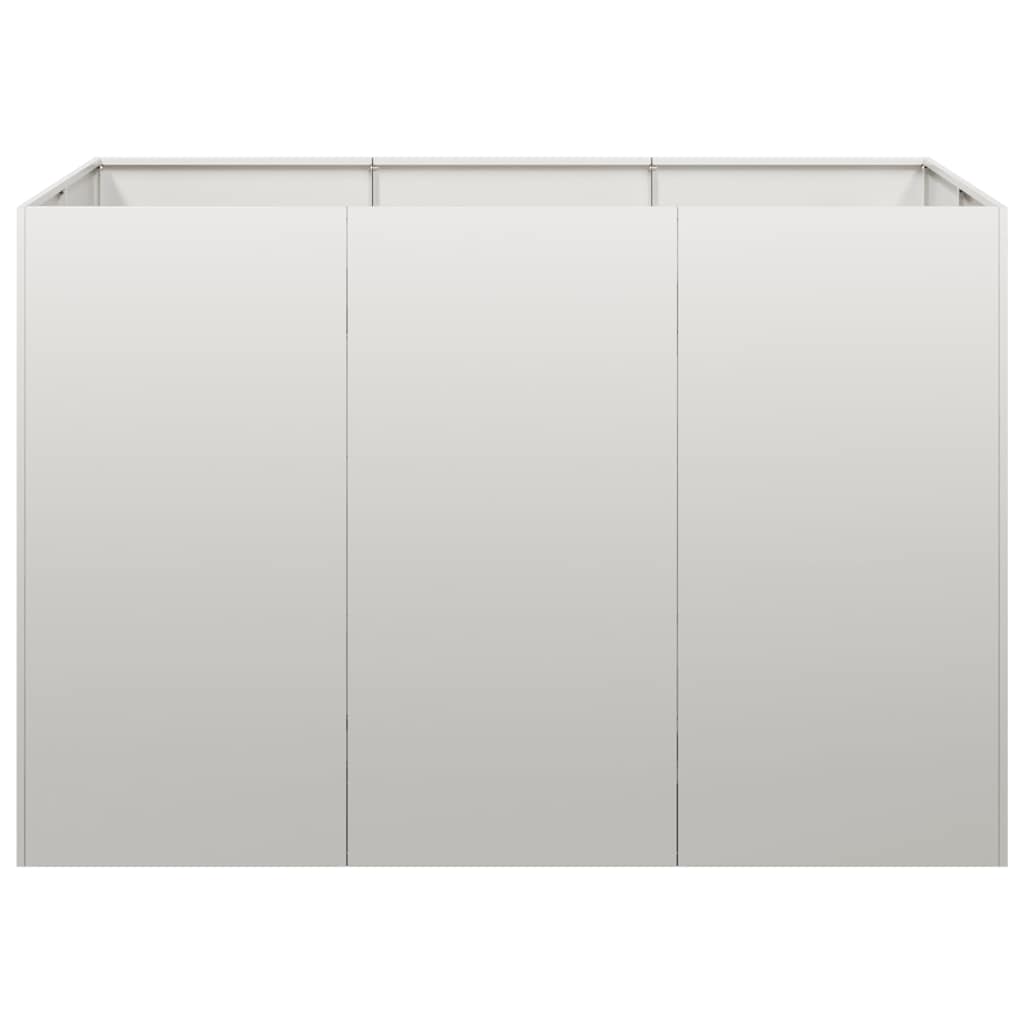 Ζαρντινιέρα 120x80x80 εκ. από Ανοξείδωτο Ατσάλι