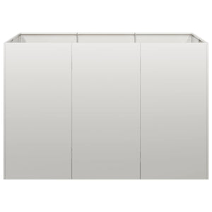 Ζαρντινιέρα 120x80x80 εκ. από Ανοξείδωτο Ατσάλι