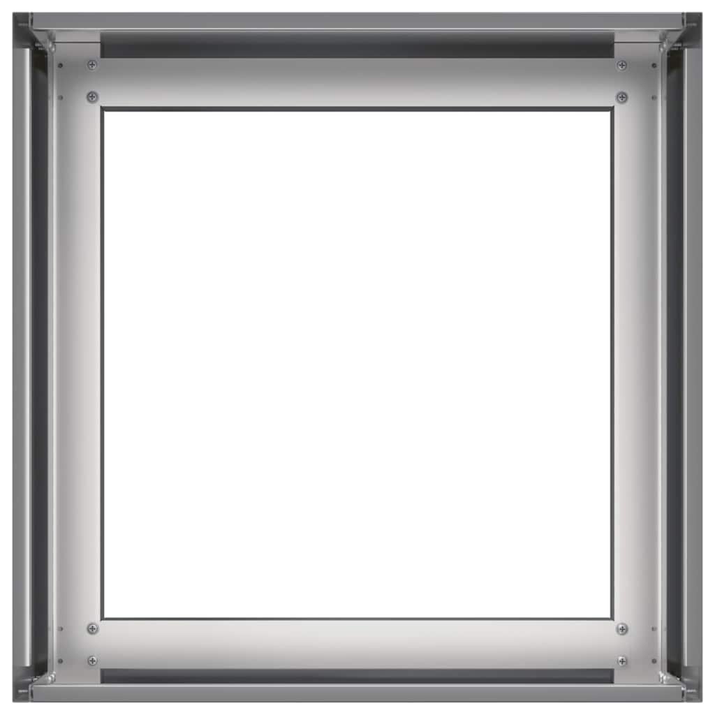 Ζαρντινιέρα 40x40x30 εκ. από Γαλβανισμένο Ατσάλι