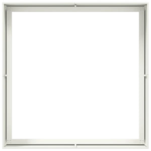 Ζαρντινιέρα Λευκή 100x100x40 εκ. από Χάλυβα