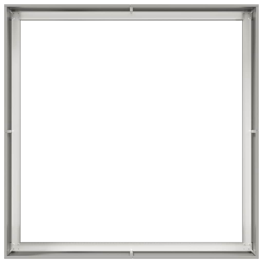 Ζαρντινιέρα 100x100x40 εκ. από Ανοξείδωτο Ατσάλι - Pakobazaar