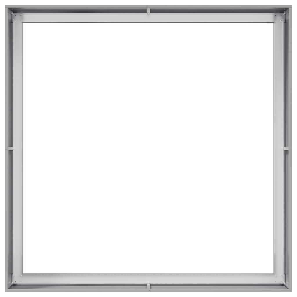 Ζαρντινιέρα 100x100x40 εκ. από Γαλβανισμένο Ατσάλι