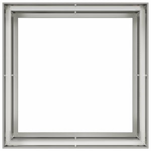 Ζαρντινιέρα 100x100x80 εκ. από Ανοξείδωτο Ατσάλι - Pakobazaar