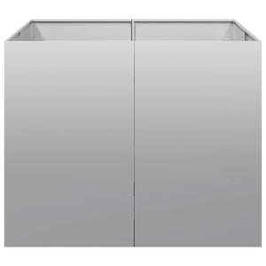 Ζαρντινιέρα 100x100x80 εκ. από Γαλβανισμένο Ατσάλι