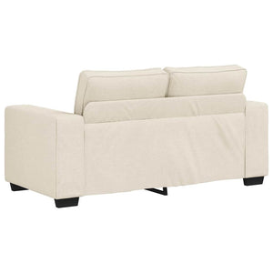 Καναπές 3 pcs Μπεζ 221 x 80 x 82 εκ Ύφασμα μείγματος λινών - Pakobazaar