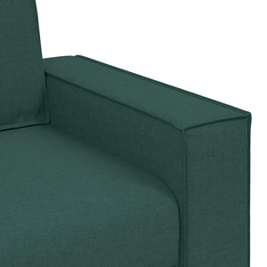 Καναπές 3 pcs Σκούρο Πράσινο 220 x 80 x 84 εκ - Pakobazaar