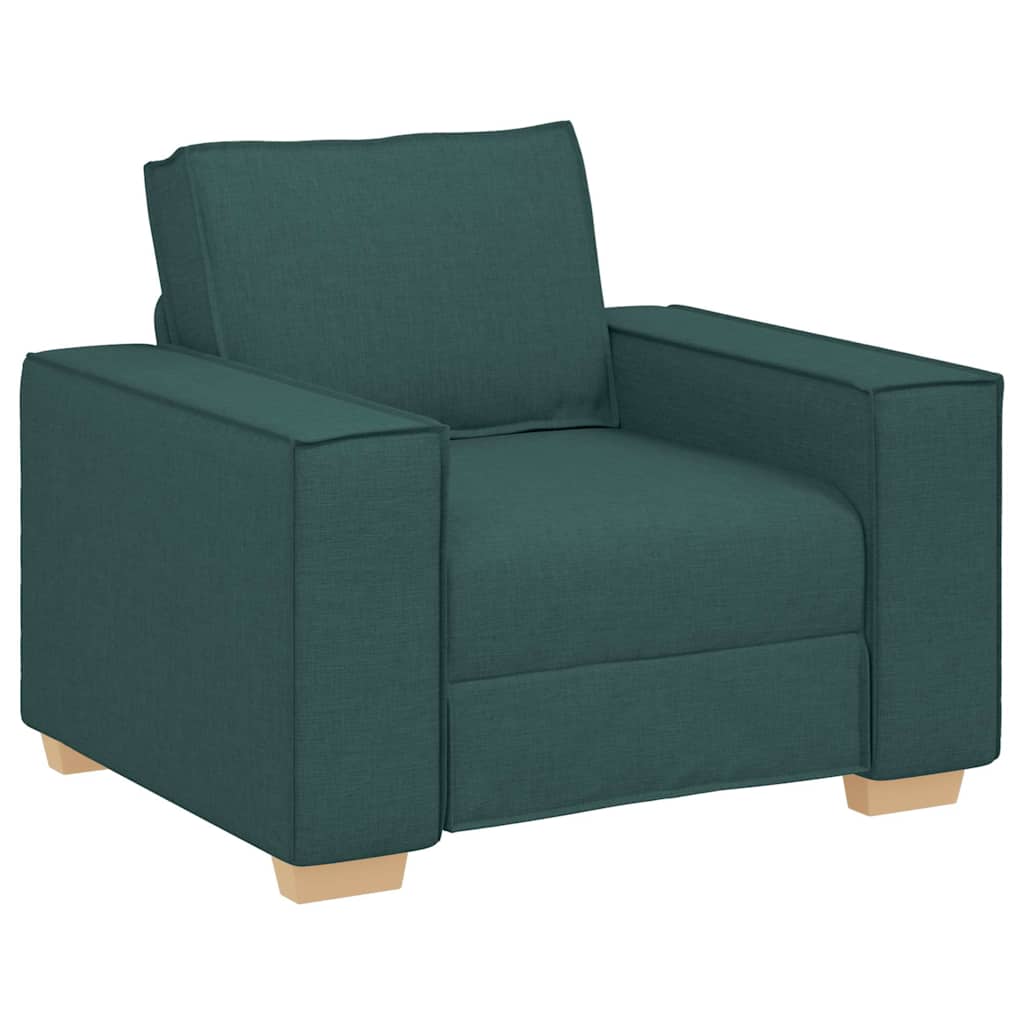 Καναπές 3 pcs Σκούρο Πράσινο 220 x 80 x 84 εκ - Pakobazaar