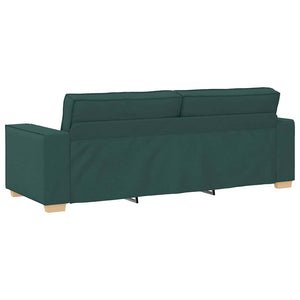 Καναπές 3 pcs Σκούρο Πράσινο 220 x 80 x 84 εκ - Pakobazaar
