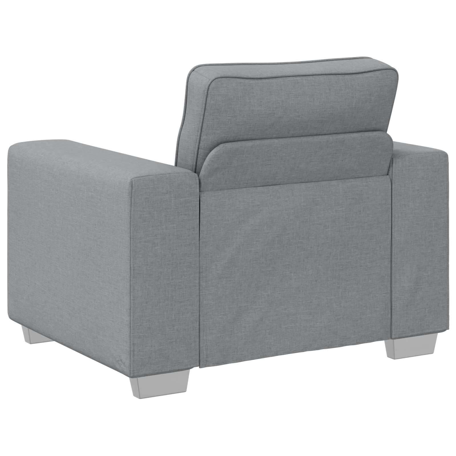 Καναπές 3 pcs Ανοιχτό γκρι 219 x 80 x 82 εκ