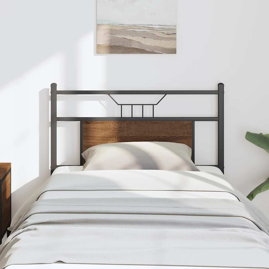 Ανταλλακτικό κεφαλάρι Καφέ Δρυς 80 εκ. Επεξεργασμένο Ξύλο/Ατσάλι - Pakobazaar