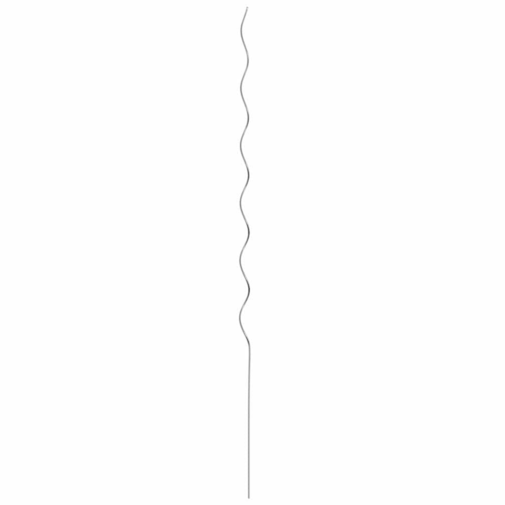 Στήριξη φυτού 20 pcs Ασημί 150 x 0,6 x 0,6 εκ Ατσάλι
