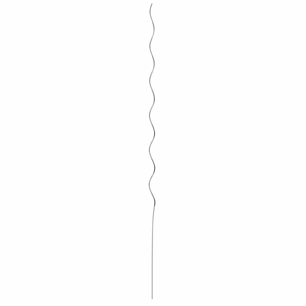 Στήριξη φυτού 20 pcs Ασημί 150 x 0,6 x 0,6 εκ Ατσάλι