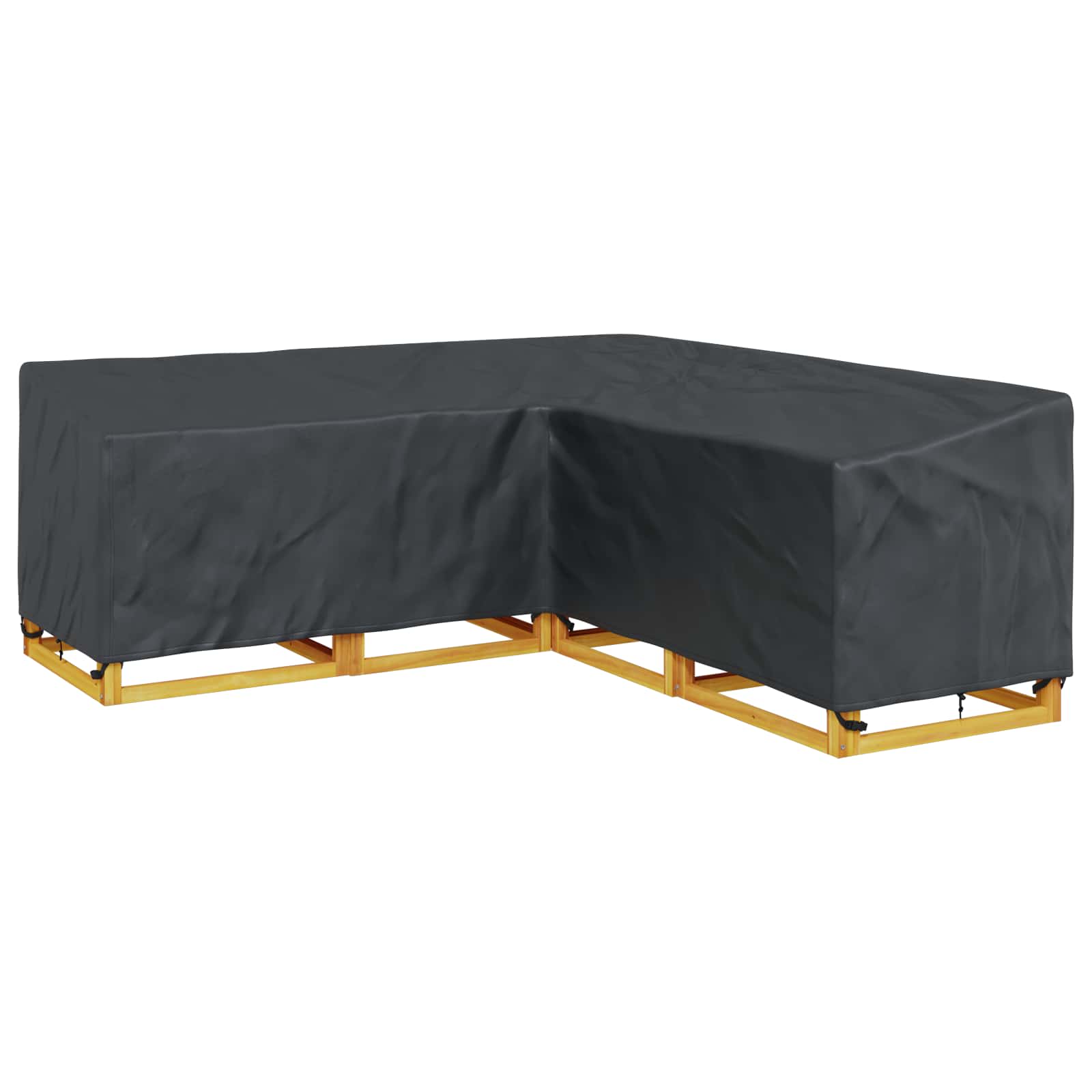 Κάλυμμα επίπλων Μαύρο 235 x 235 x 85 εκ Ύφασμα Oxford 210D - Pakobazaar