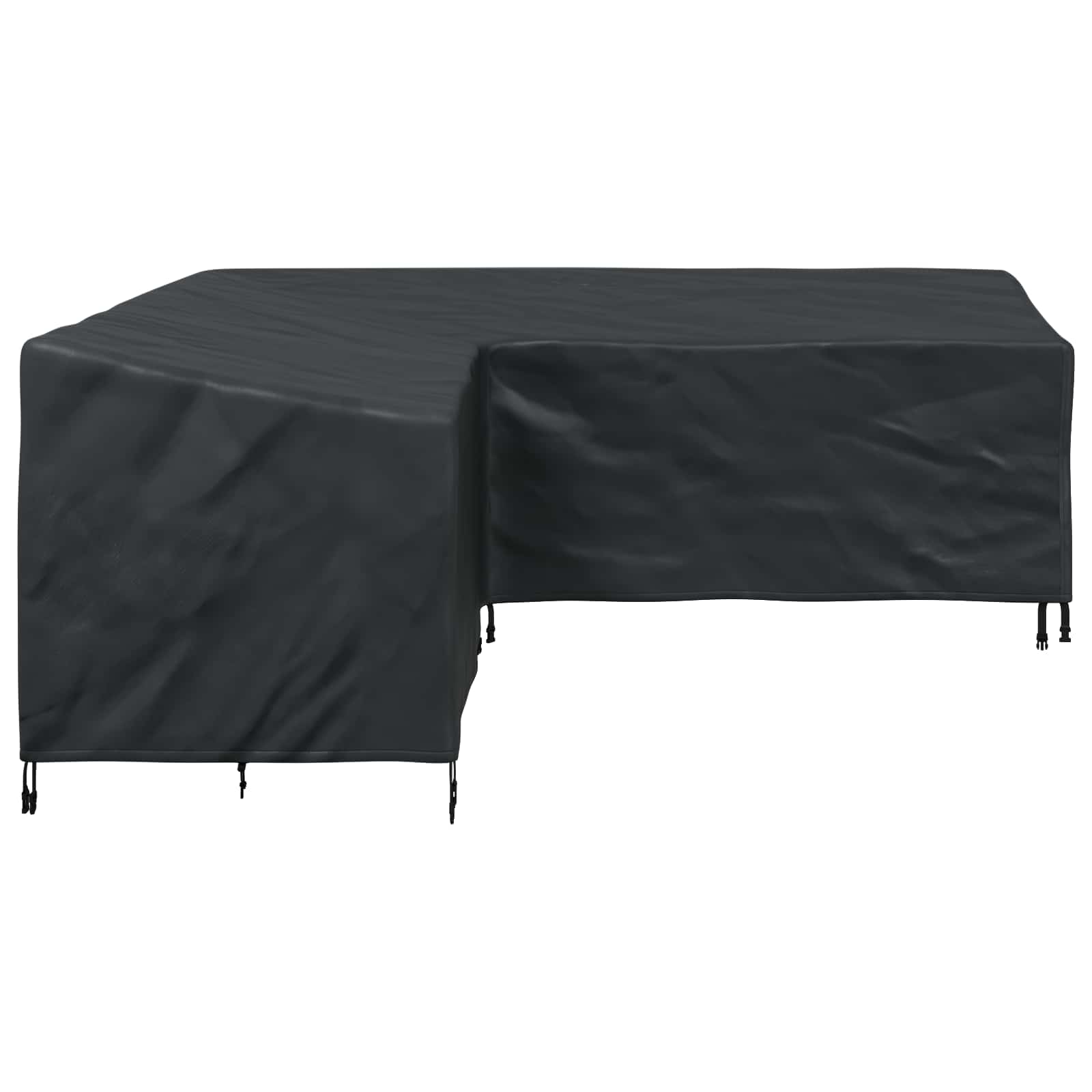 Κάλυμμα επίπλων Μαύρο 235 x 235 x 85 εκ Ύφασμα Oxford 210D - Pakobazaar