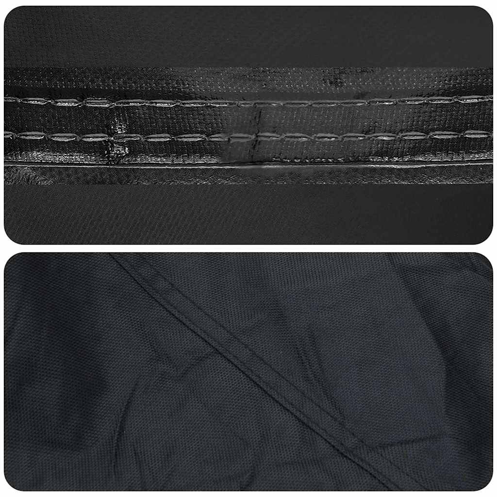 Κάλυμμα επίπλων Μαύρο 255 x 255 x 80 εκ. Ύφασμα Oxford 600D - Pakobazaar