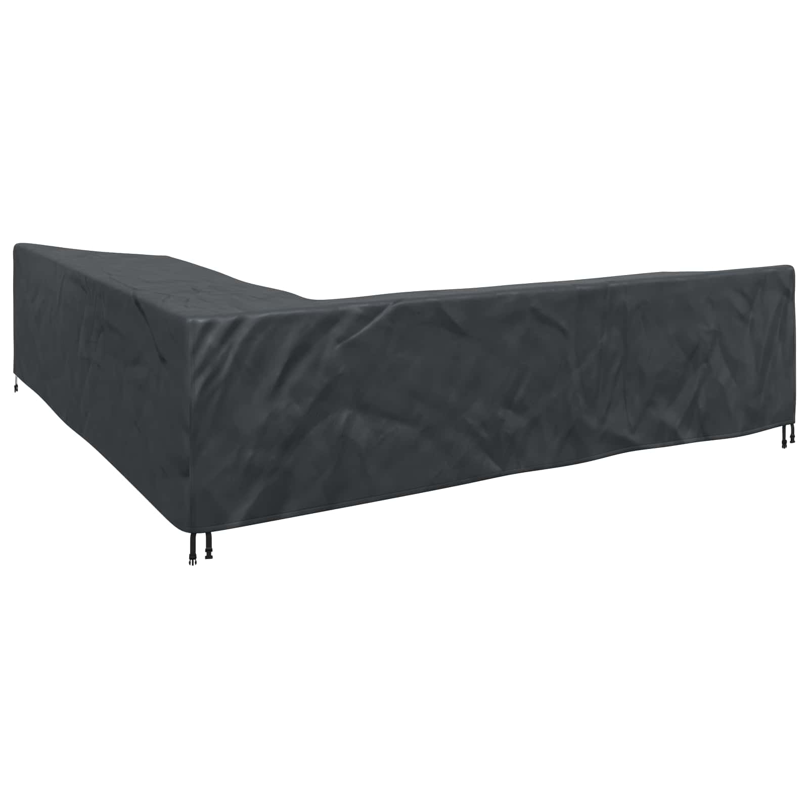 Κάλυμμα επίπλων Μαύρο 300 x 300 x 80 εκ. Ύφασμα Oxford 600D - Pakobazaar