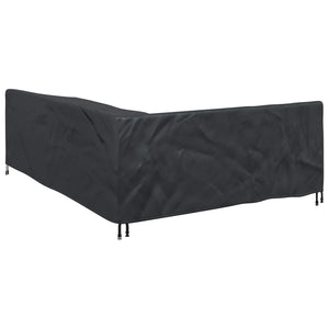 Κάλυμμα επίπλων Μαύρο 250 x 180 x 80 εκ. Ύφασμα Oxford 210D - Pakobazaar