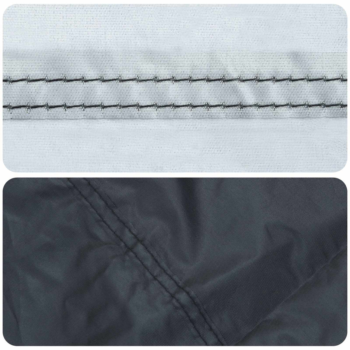 Κάλυμμα επίπλων 260 x 210 x 80 cm Ύφασμα Oxford 210D Σχήμα L - Pakobazaar