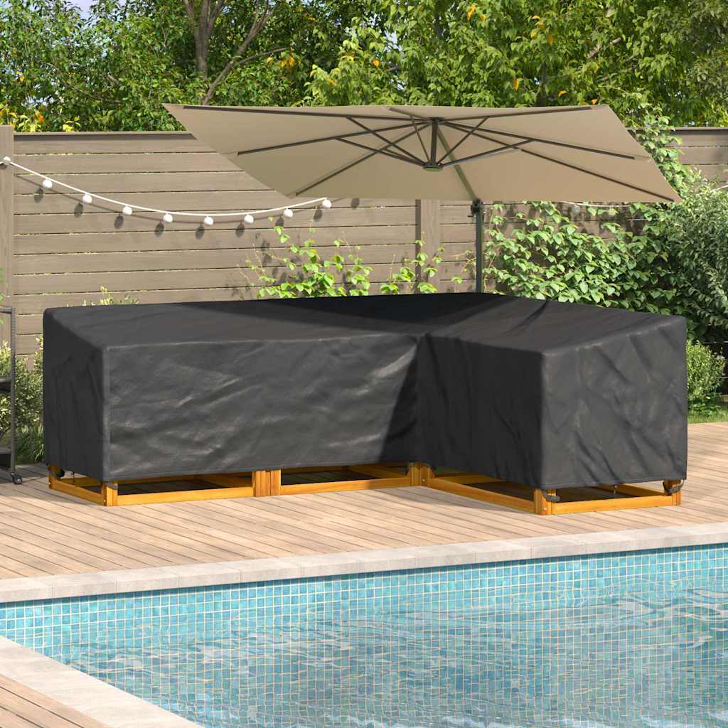 Κάλυμμα επίπλων 260 x 210 x 80 cm Ύφασμα Oxford 600D Σχήμα L