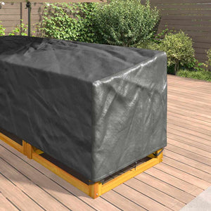 Κάλυμμα επίπλων 260 x 210 x 80 cm Ύφασμα Oxford 600D Σχήμα L