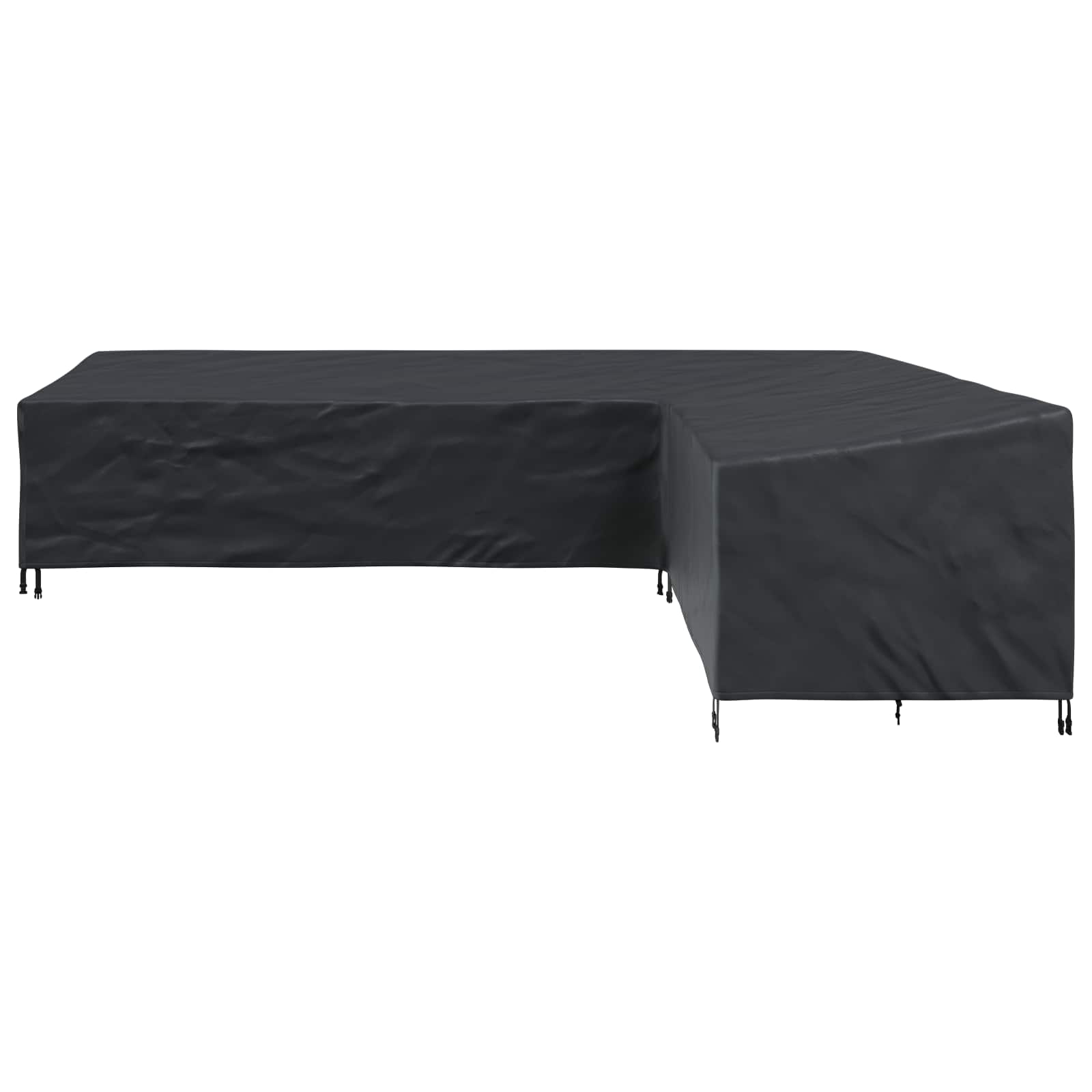 Κάλυμμα επίπλων Μαύρο 330 x 255 x 80 εκ. Ύφασμα Oxford 420D - Pakobazaar