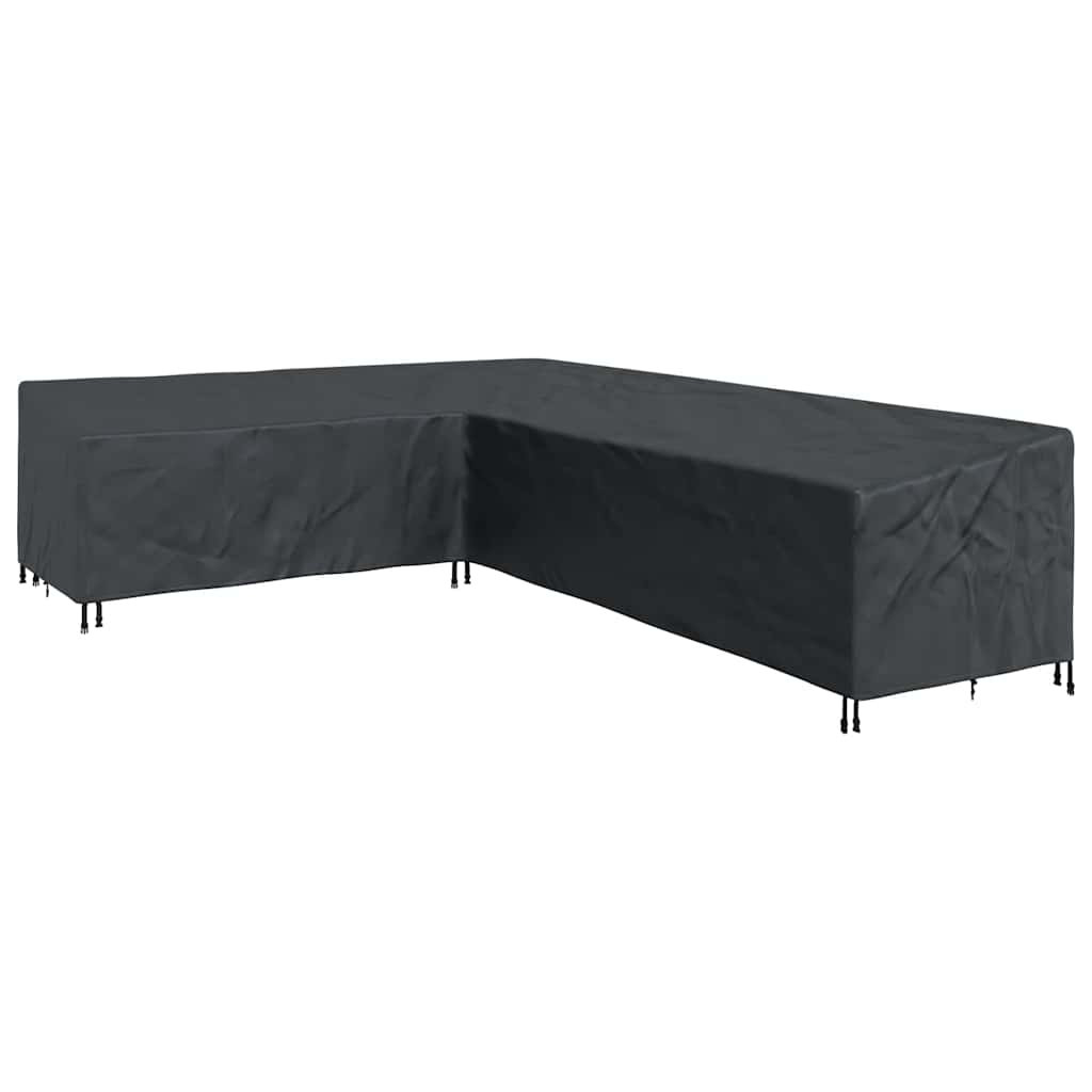 Κάλυμμα επίπλων 330 x 255 x 80 εκ. Ύφασμα Oxford 600D Σχήμα L - Pakobazaar