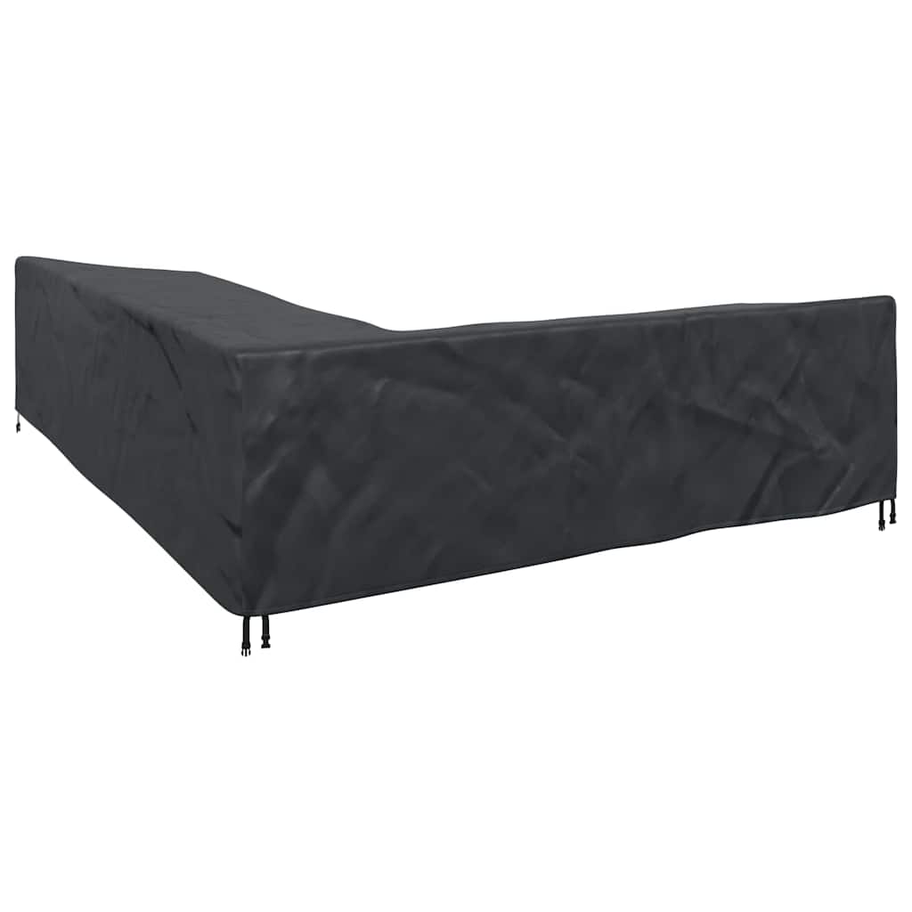 Κάλυμμα επίπλων 330 x 255 x 80 εκ. Ύφασμα Oxford 600D Σχήμα L - Pakobazaar
