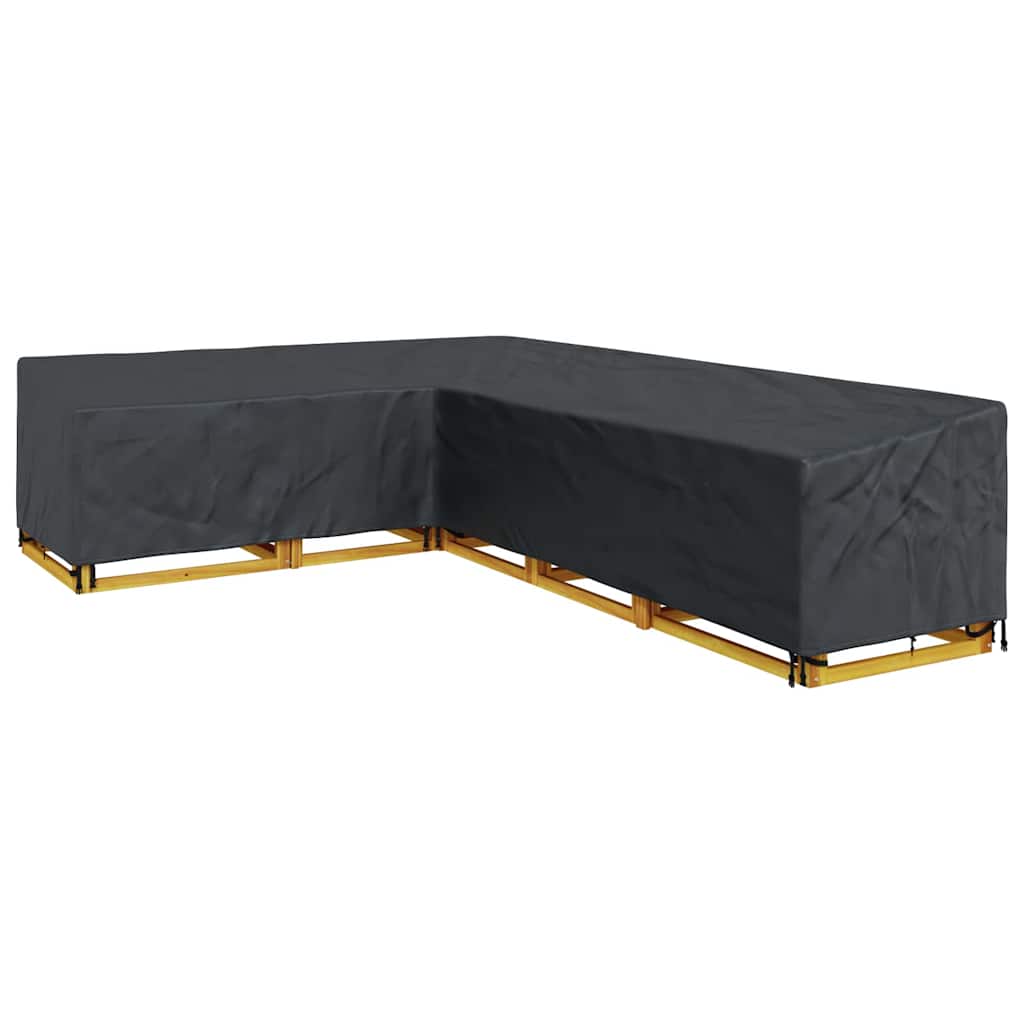 Κάλυμμα επίπλων 330 x 255 x 80 εκ. Ύφασμα Oxford 600D Σχήμα L - Pakobazaar