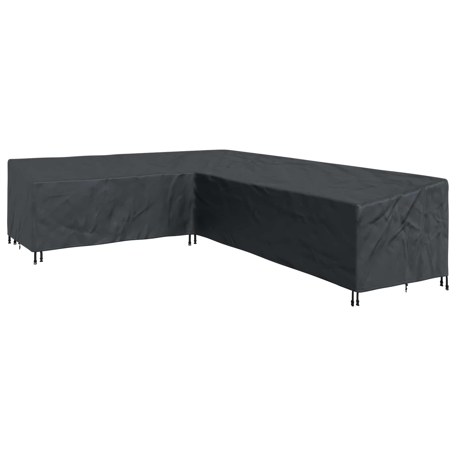 Κάλυμμα επίπλων Μαύρο 355 x 275 x 80 εκ. Ύφασμα Oxford 210D - Pakobazaar