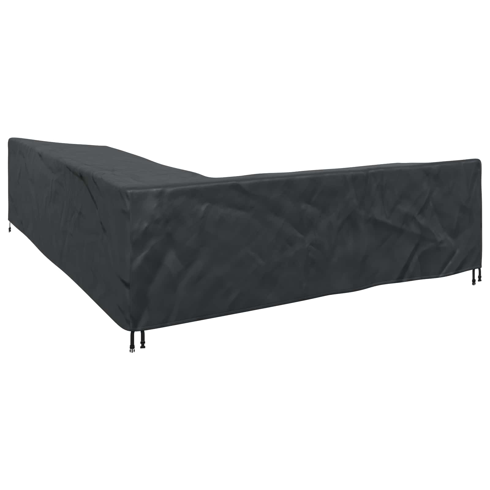 Κάλυμμα επίπλων Μαύρο 355 x 275 x 80 εκ. Ύφασμα Oxford 210D - Pakobazaar