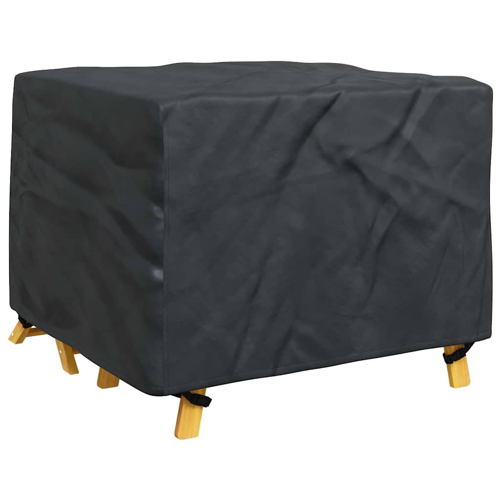 Κάλυμμα επίπλων Μονόχρωμο Μαύρο 100 x 100 x 70 cm 420D
