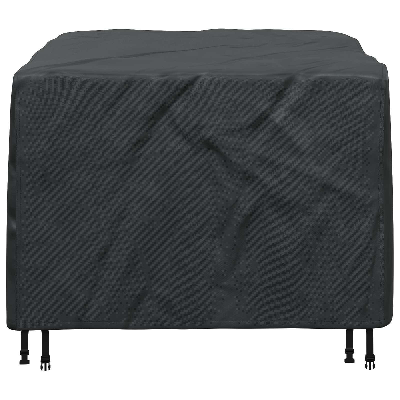 Κάλυμμα επίπλων Μονόχρωμο Μαύρο 113 x 113 x 73 cm 600D