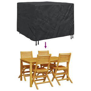 Κάλυμμα επίπλων Μαύρο 135 x 135 x 90 cm Υφασμα Oxford 600D