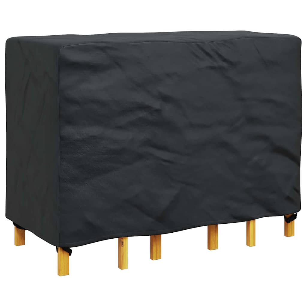 Κάλυμμα επίπλων Μονόχρωμο Μαύρο 130 x 80 x 70 εκ. 210D