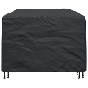 Κάλυμμα επίπλων Μονόχρωμο Μαύρο 143 x 225 x 90 εκ. 210D
